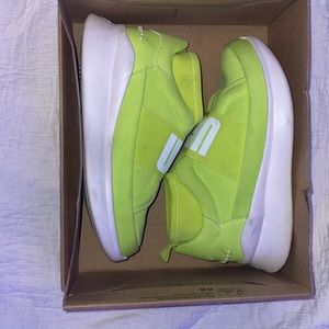 neon green platform ugg shoes